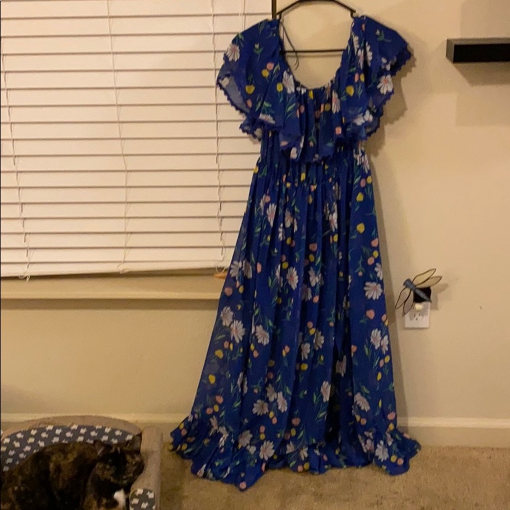 Floral Top Shop long dress